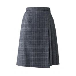 【ボンオフィス2019-20秋冬新作・A192シリーズ】AS2314 プリーツスカート【オールシーズン・抗菌消臭（ポリジン®）加工・ストレッチ・ホームクリーニング】